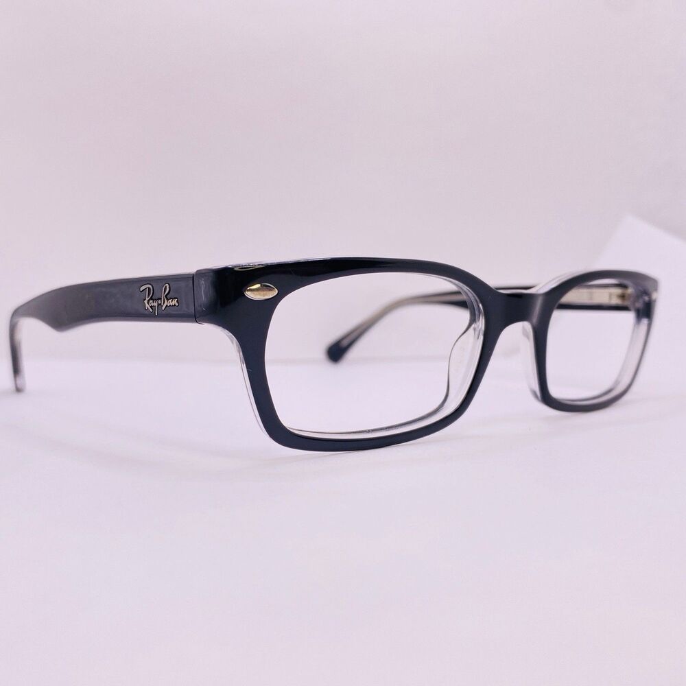 Ray-Ban Eyeglasses Authentic Frames RB 5150 2034 50-19-135 Black On Clear